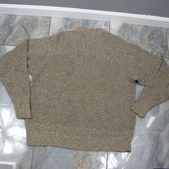 Red Head Men's Partial Button Crew Neck Sweater Size Large - Picture 4 of 5